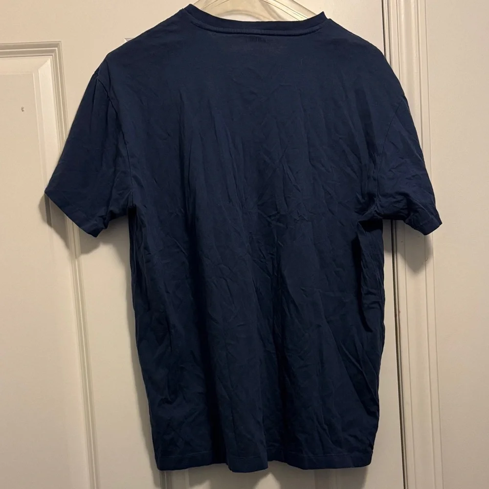Polo by Ralph Lauren Men's Navy V-Neck Tee